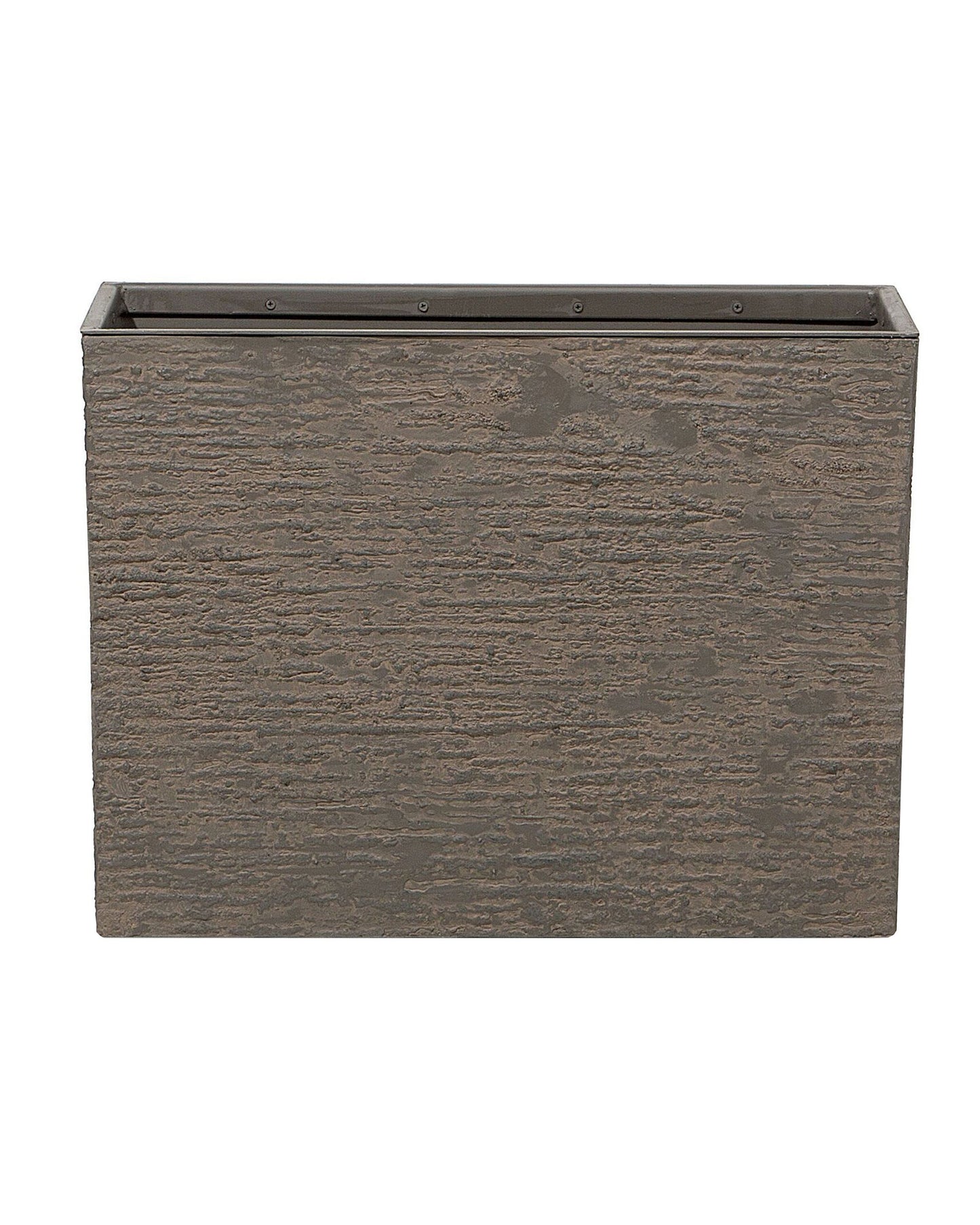 Brown Rectangular Plant Pot 45 x 60 x 25cm Indoor Outdoor