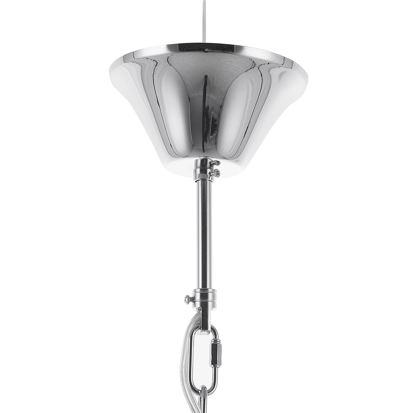 Industrial Pendant Lamp White Frosted Glass Bowl With Silver Metal Frame Task Lighting