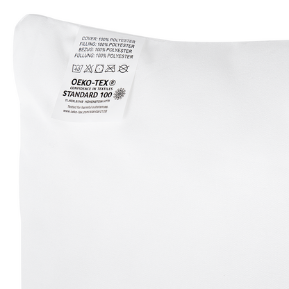 Premium Microfibre Bed Pillow 80 x 80cm White Soft Hypoallergenic