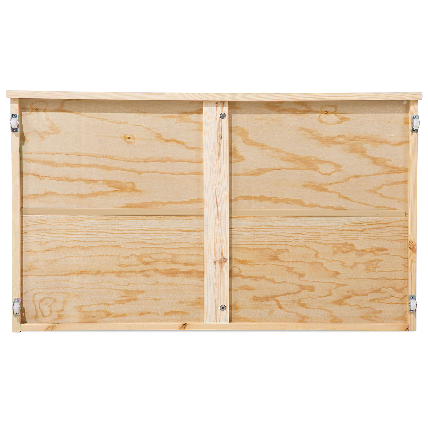 Set of 2 Solid Wood Underbed Storage Drawers on Wheels