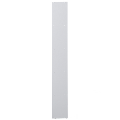White 174 x 83cm 10-Compartment Bookcase Scandinavian