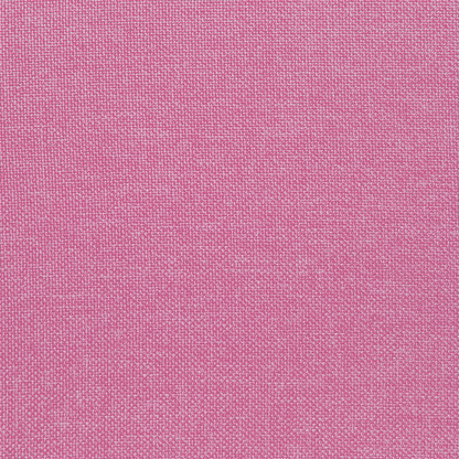 Pig Nursery Footstool Pink Fabric With Wooden Legs