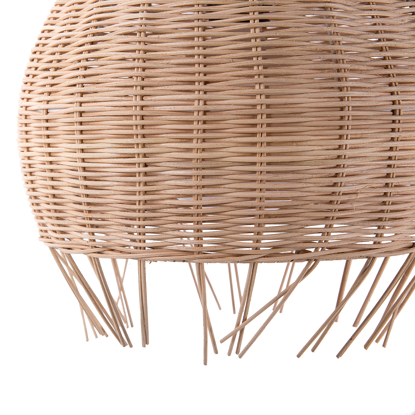 Pendant Lamp Brown Dome Boho Eclectic