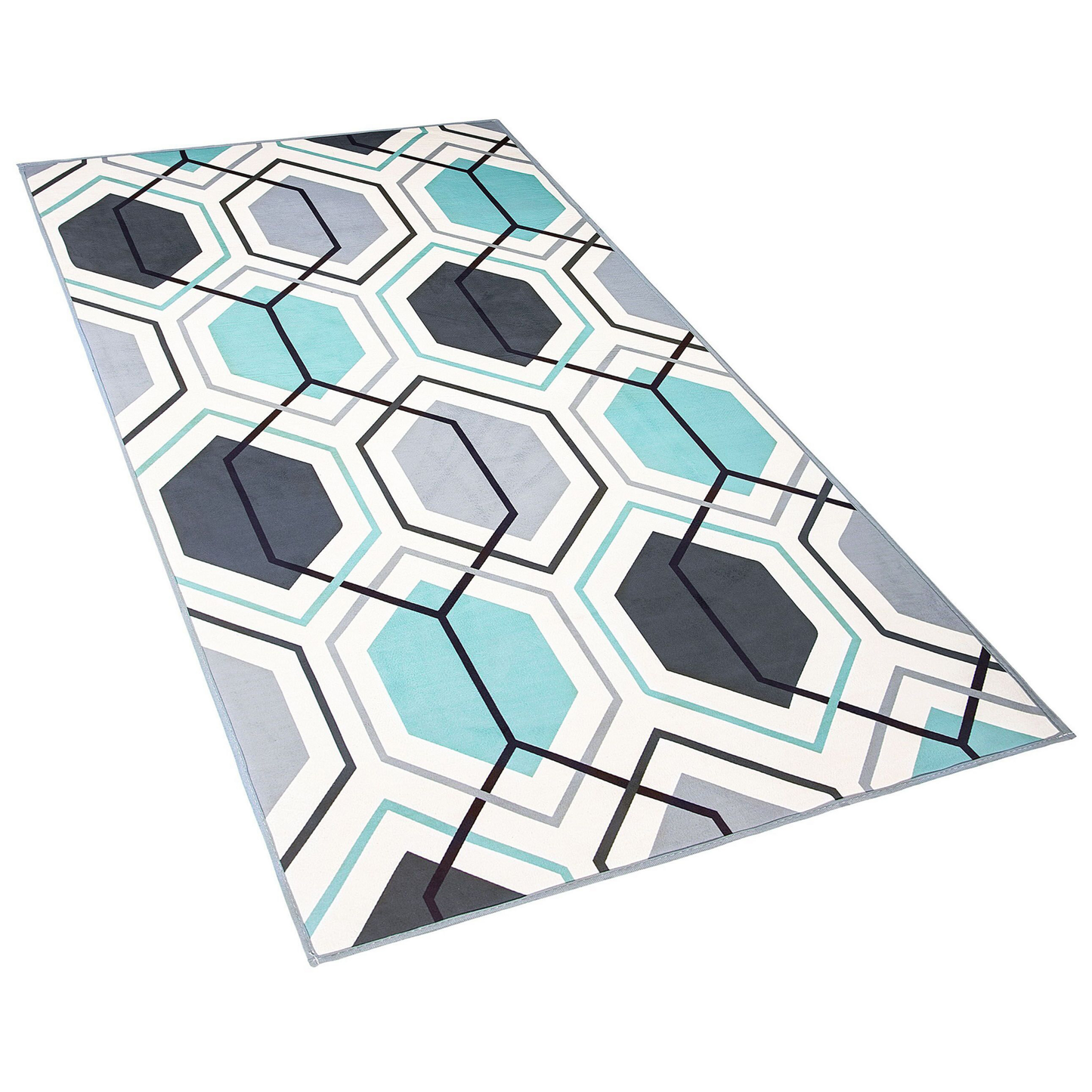 Rugs Multicolor Geometric Area Rug 80 x 150cm