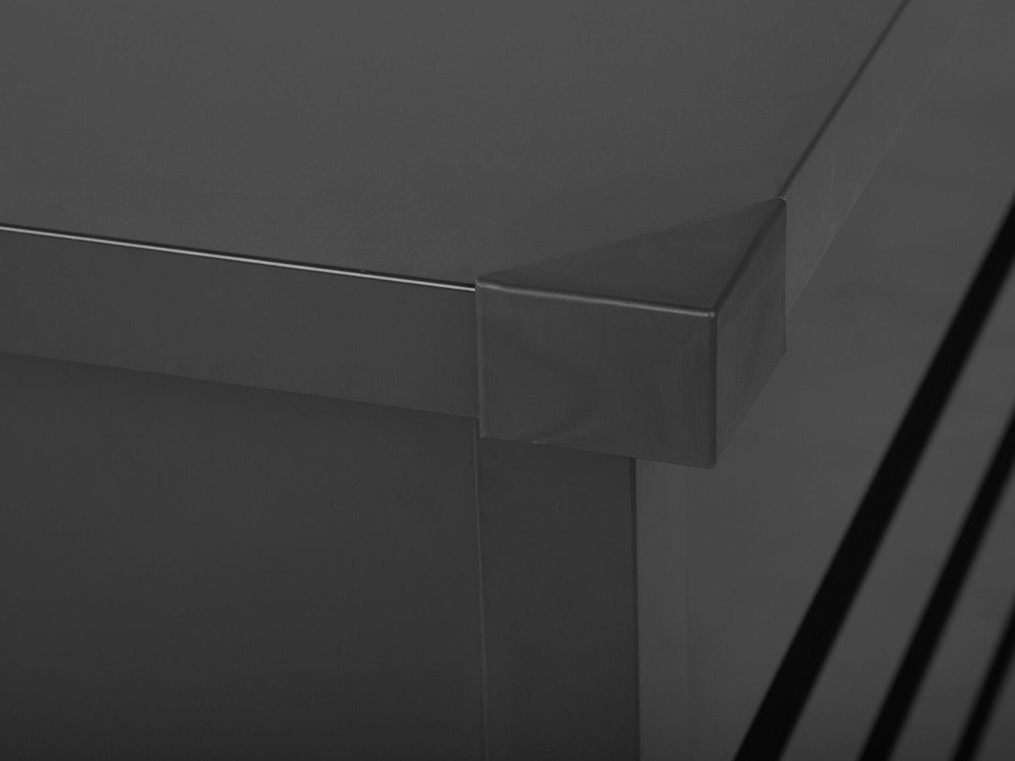 Outdoor Storage Box Grey 300L Galvanized Steel