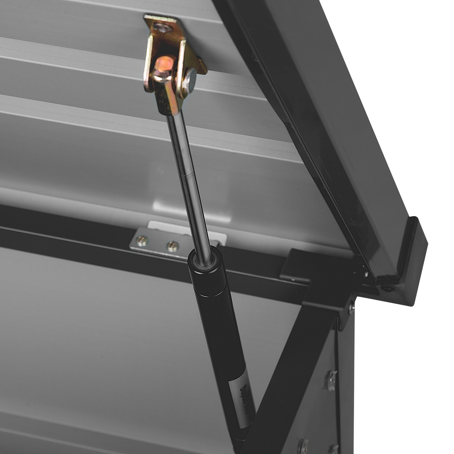 Outdoor Storage Box Grey Galvanized Steel 600L