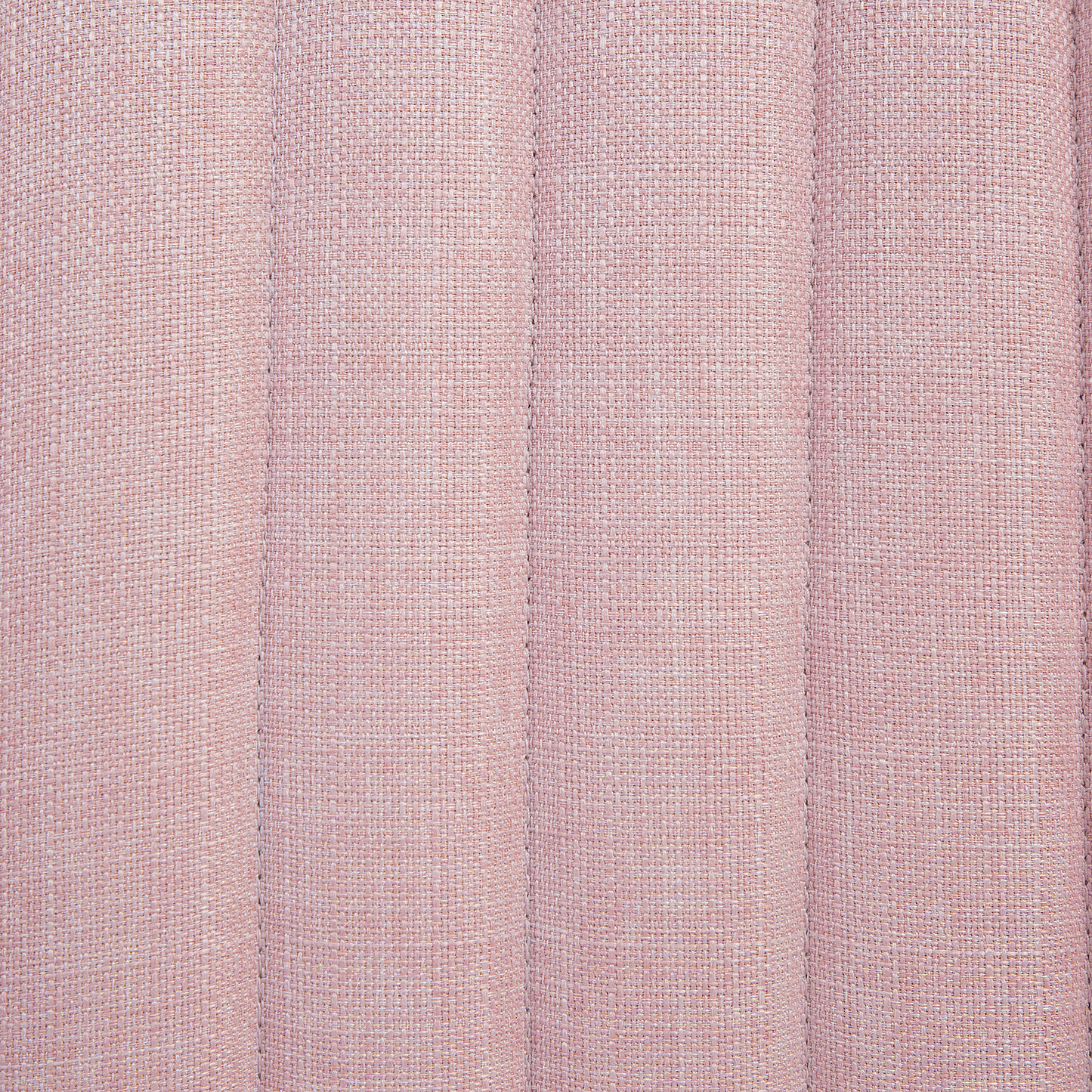 Pink Armless Accent Chair With Vertical Tufting