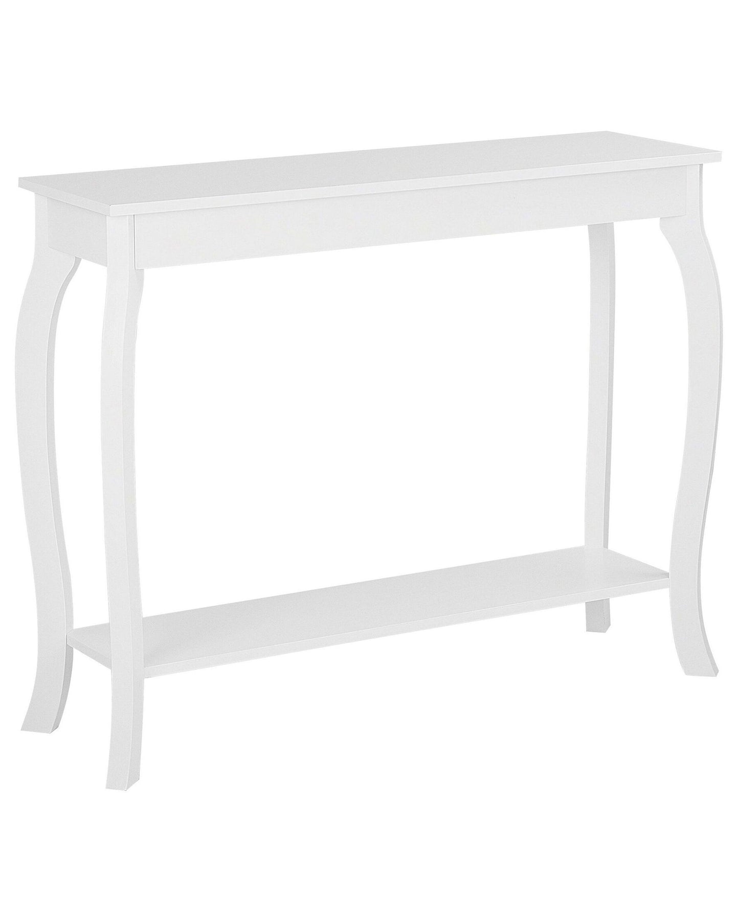 White Console Table 100 x 30cm Modern French Style