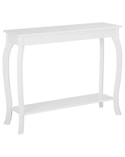 White Console Table 100 x 30cm Modern French Style