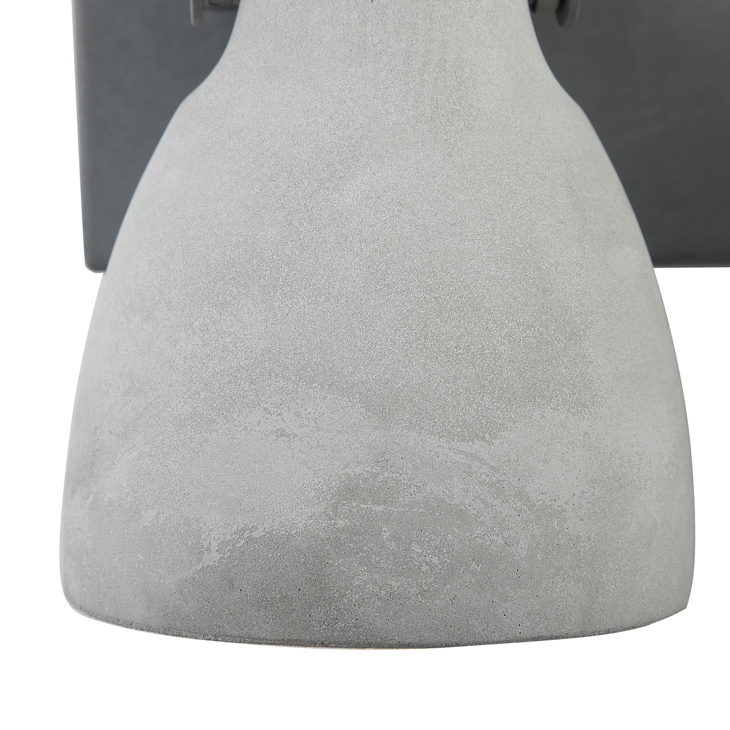Three Lights Wall Lamp Grey Concrete Industrial Sconce With Adjustable Arms
