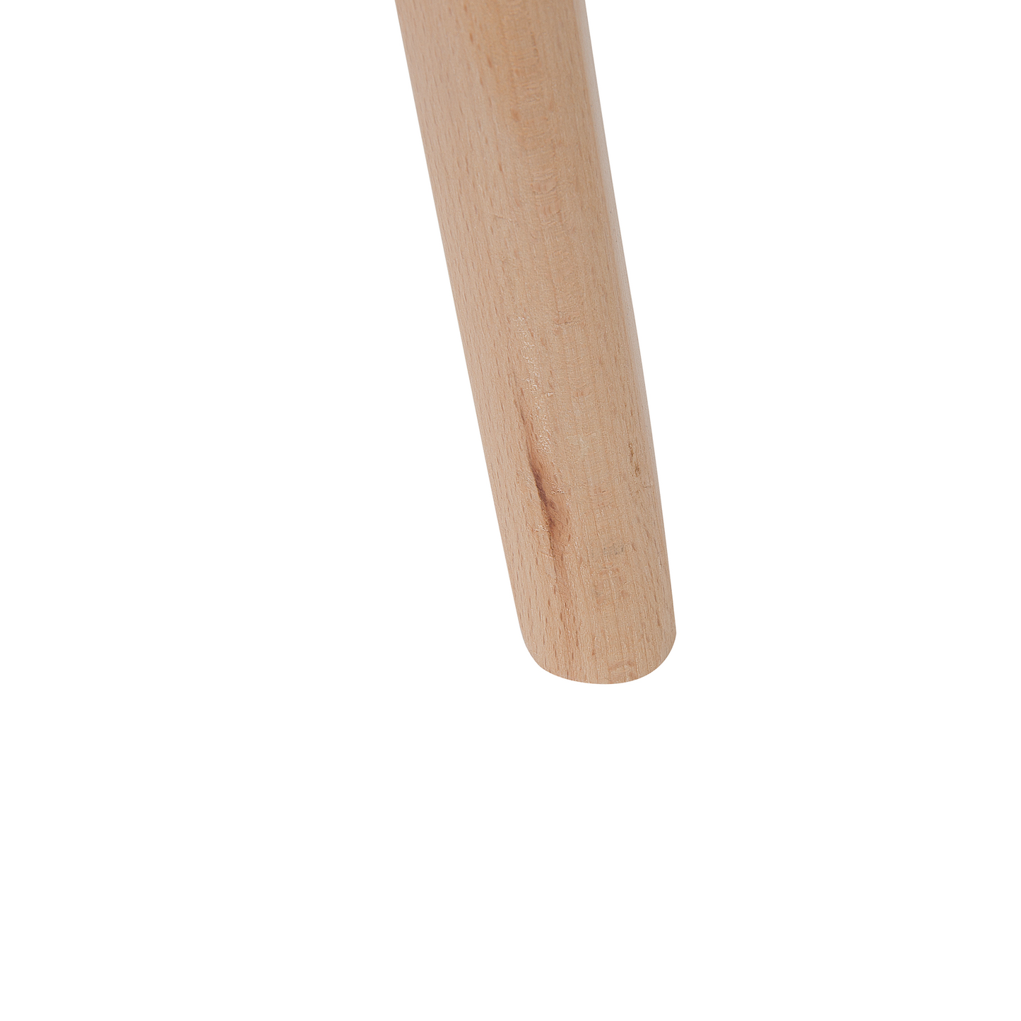 Set of 2 Bar Stools Light Wood White 85cm