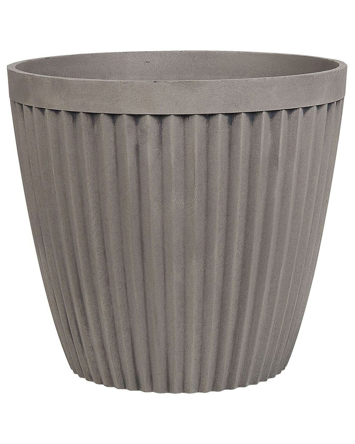 Everstone Plant Pot Planter Taupe Stone All Weather 44cm Round