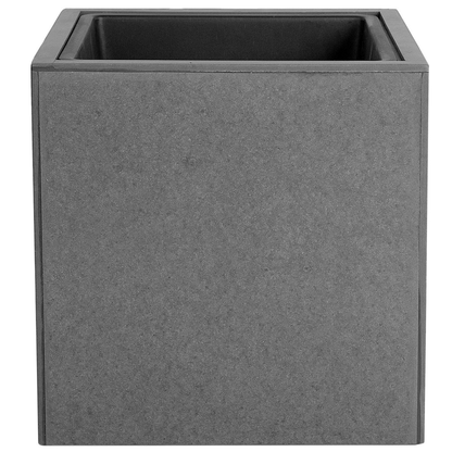 Urbania Grey Concrete Plant Stand 30 x 30cm Solid Wood Base