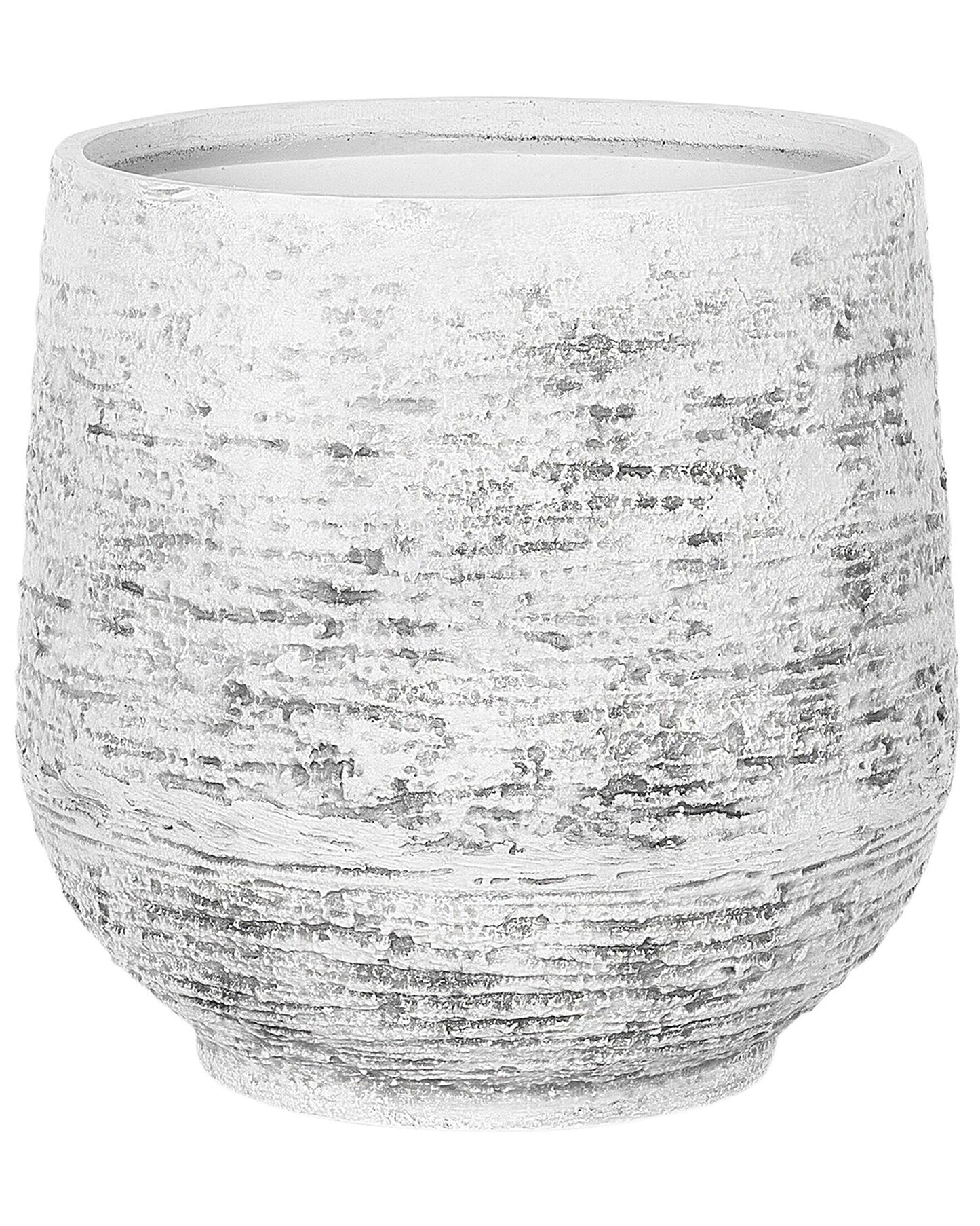 Light Grey Fibre Clay All-Weather Plant Pot 48 x 53cm