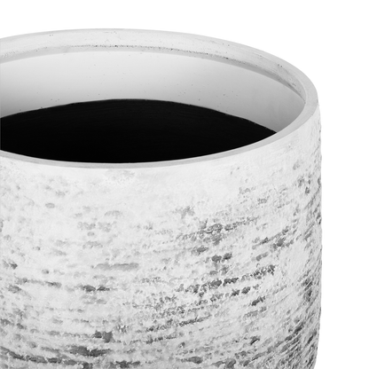 Light Grey Fibre Clay All-Weather Plant Pot 48 x 53cm