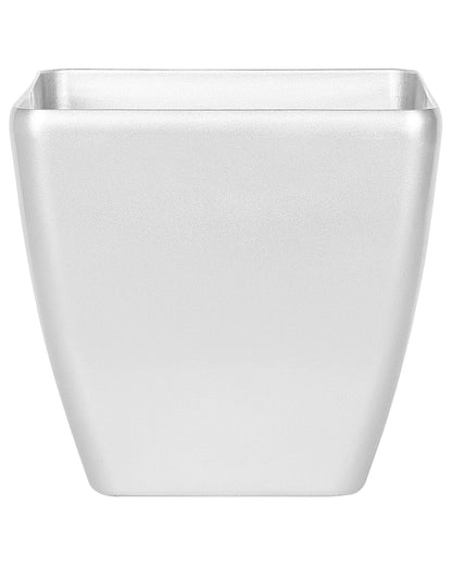 Silver Fibre Clay Plant Pot 41 X 42 X 42cm Outdoor All Weather