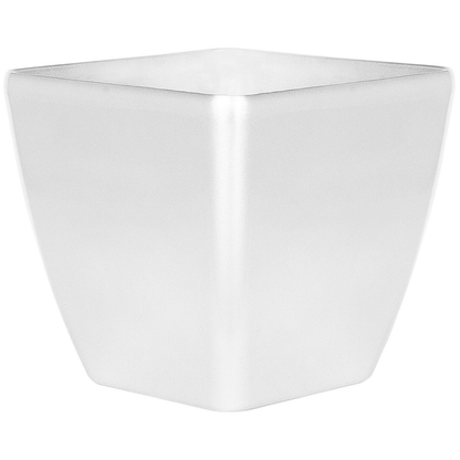 Silver Fibre Clay Plant Pot 41 X 42 X 42cm Outdoor All Weather