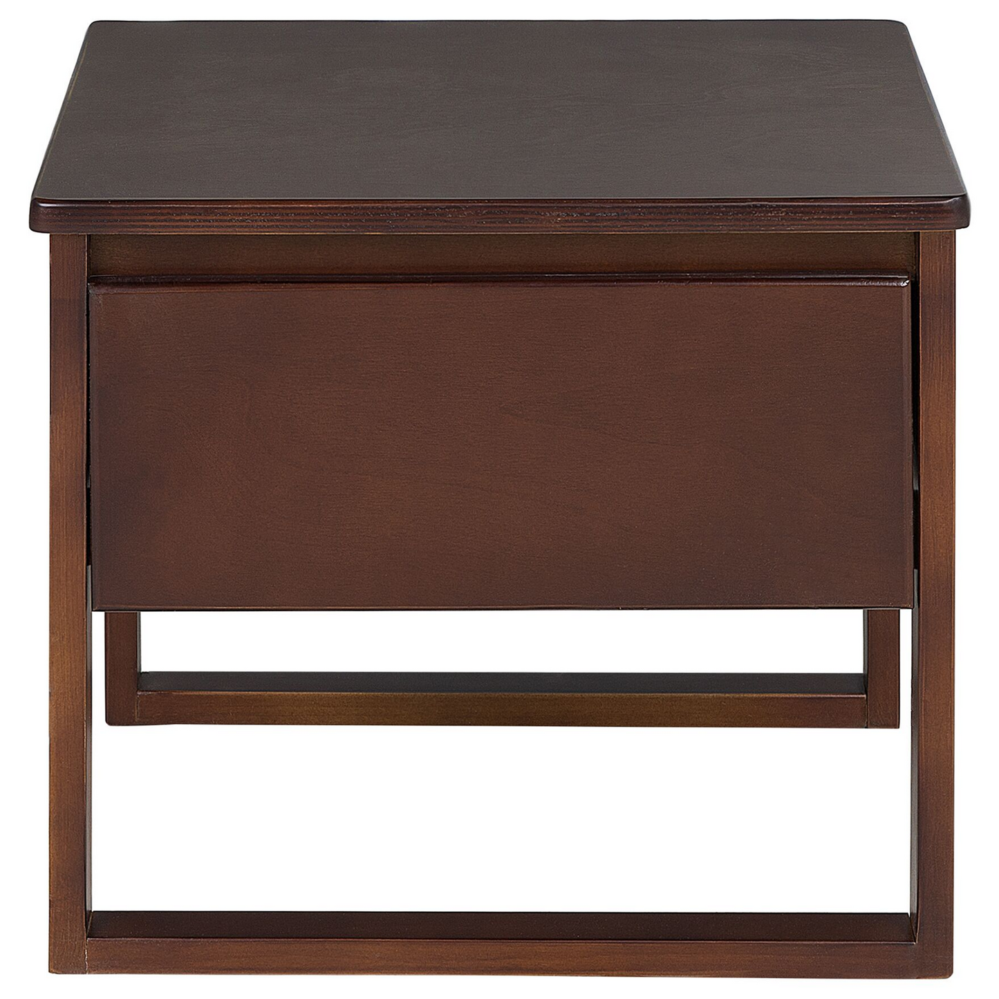 Bedside Table 50 x 41 Dark Pinewood Drawer Oiled Finish
