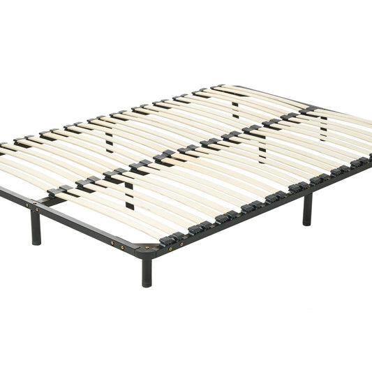 Freestanding Bed Base EU King Size 5ft3 Solid Wood Slats