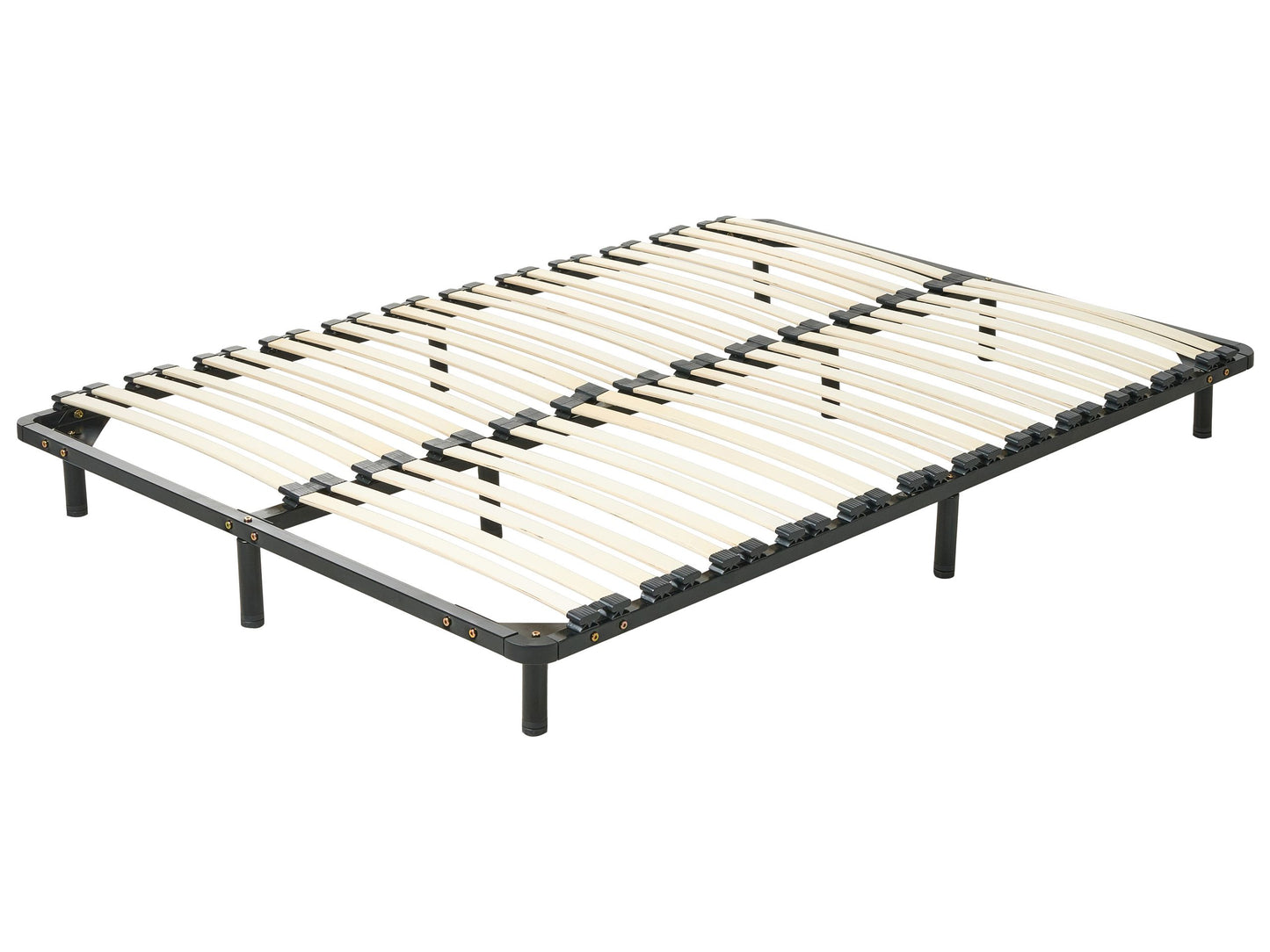 Freestanding Bed Base EU King Size 5ft3 Solid Wood Slats