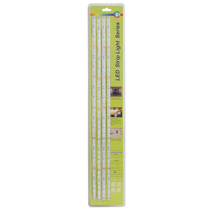 KALADAN Set Of 4 LED Strips Multicolor 16 Colors With Remote Control 60cm For Home Decor Lighting