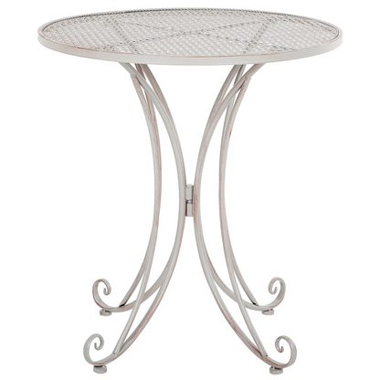 Chateau Belle Bistro Set Grey Table and 2 Chairs Shabby Chic Outdoor