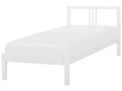 White Pine Wood Bed Frame EU Single 3ft Slatted Base