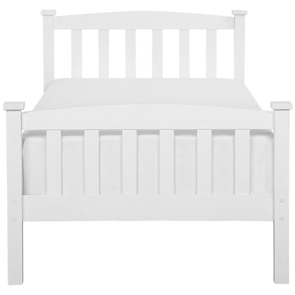 White Pine Bed Frame 90 x 200 Centimeters EU Single Slatted Scandinavian Style