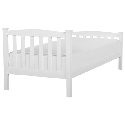 White Pine Bed Frame 90 x 200 Centimeters EU Single Slatted Scandinavian Style