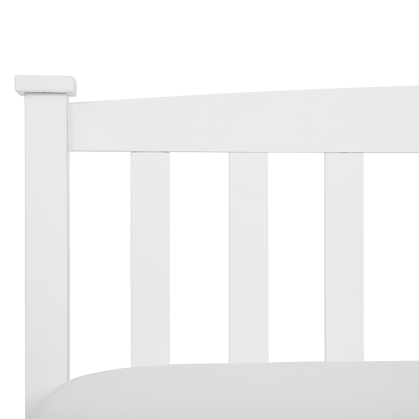 White Pine Bed Frame 90 x 200 Centimeters EU Single Slatted Scandinavian Style