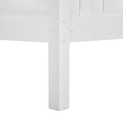 White Pine Bed Frame 90 x 200 Centimeters EU Single Slatted Scandinavian Style