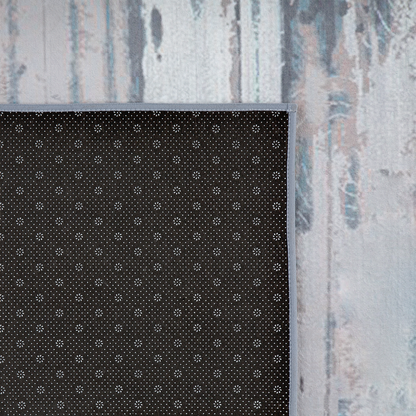 Nestoria Rug 80 x 150cm Modern Abstract Grey Beige Anti Slip