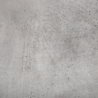 Industrial Glam Concrete Coffee Table Black Metal Legs 100 x 60