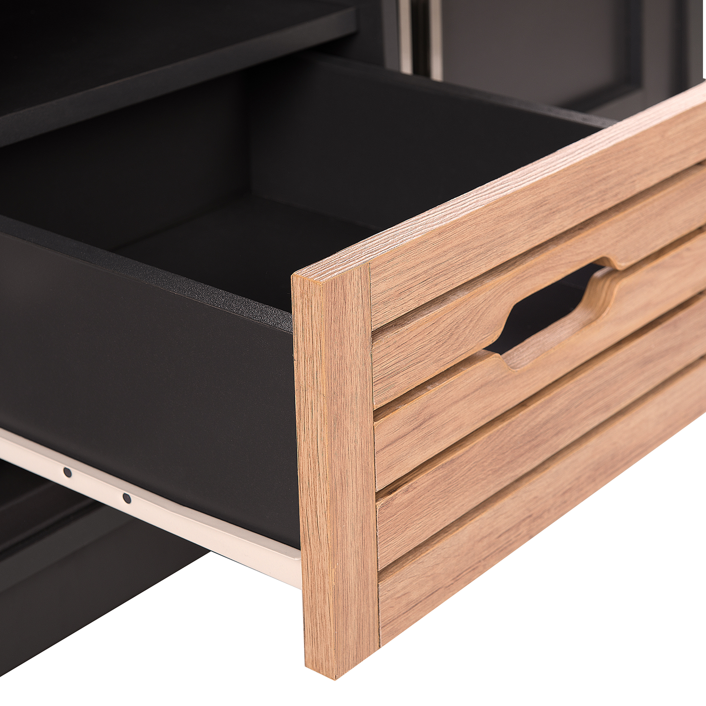 TV Stand Up To 52 Inch TV Sideboard With 2 Cabinets