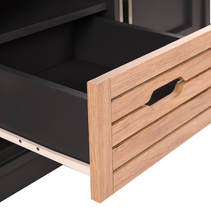 TV Stand Up To 52 Inch TV Sideboard With 2 Cabinets