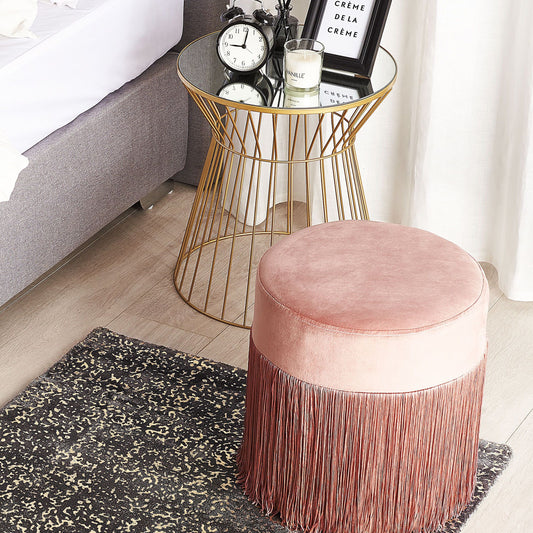 Aura Living Area Rug Grey and Gold Viscose 80 x 150cm