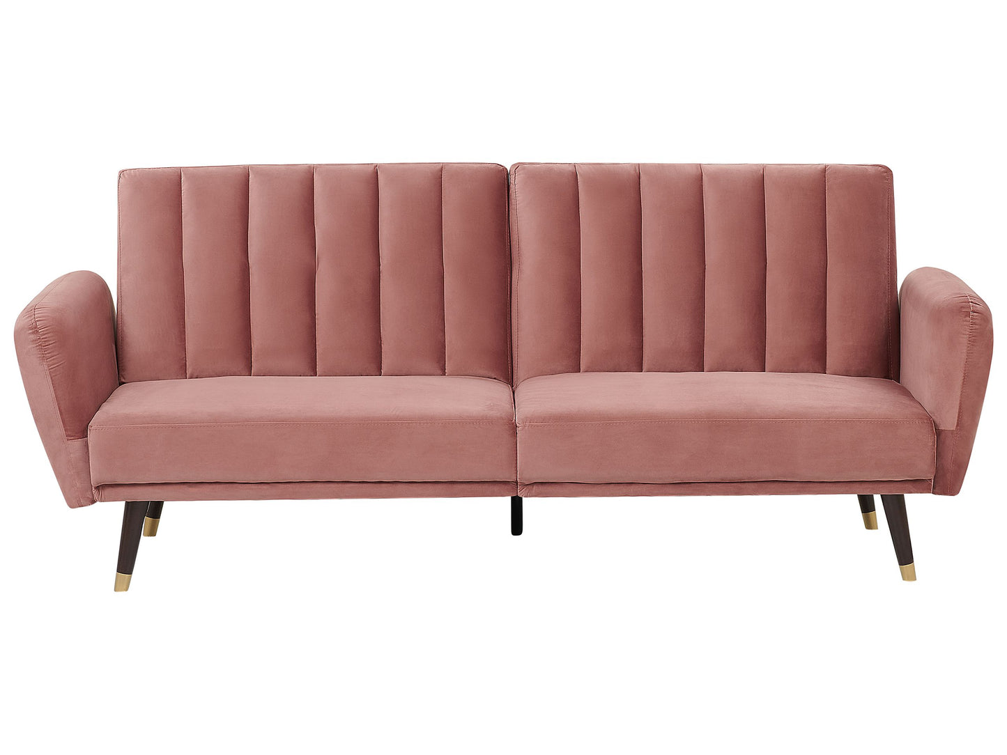 Velvetuxe Velvet Sofa Bed Pink Sleeper Convertible Glam