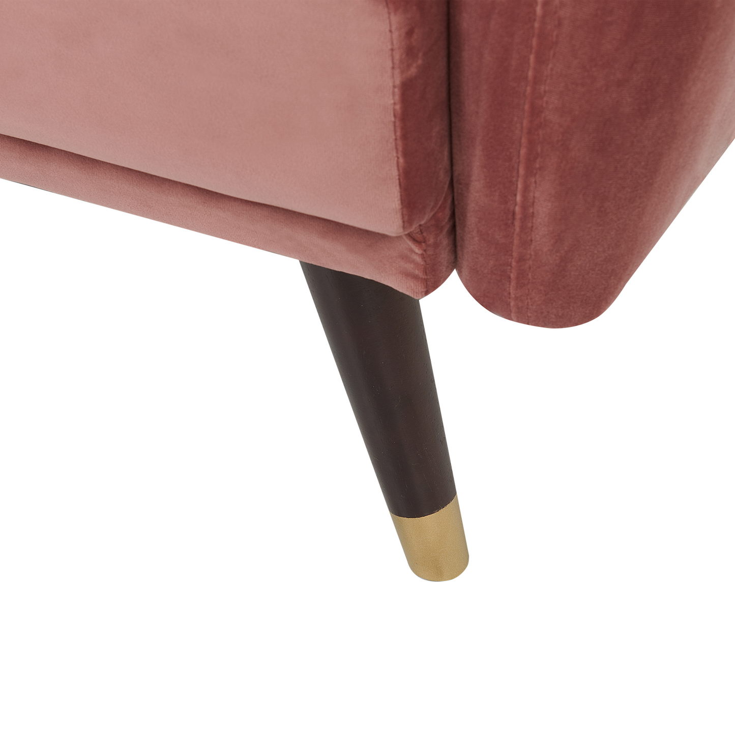 Velvetuxe Velvet Sofa Bed Pink Sleeper Convertible Glam
