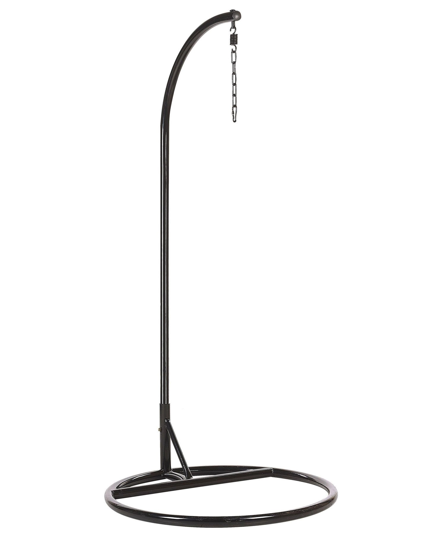 Horizon Hanging Chair Stand Black Powder-Coated Steel with Chain