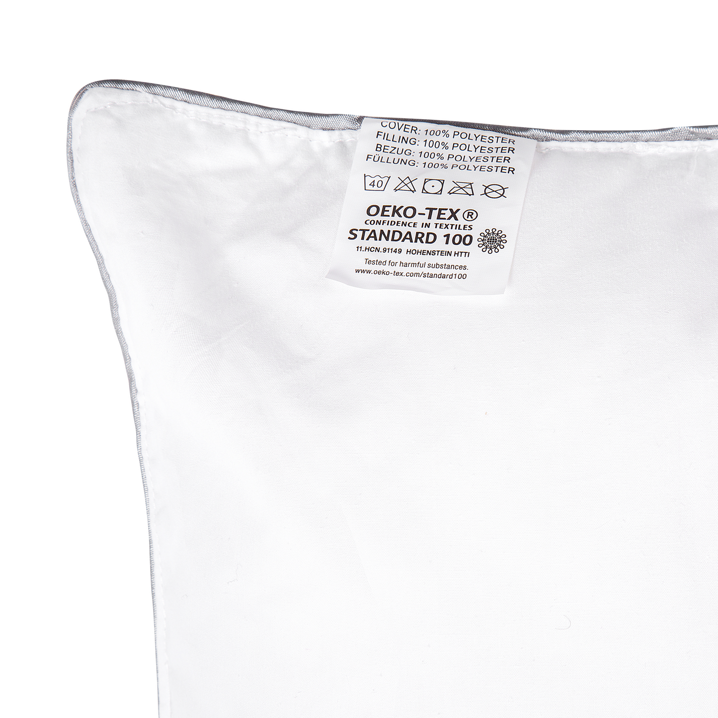 Premium Bed Pillows Set 2 50 x 60cm Cotton Soft