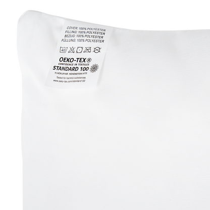 Set Of 2 White Microfibre Pillows 50 x 60cm Soft Hypoallergenic For Back And Side Sleepers