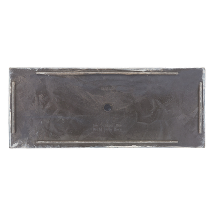 Grey Rectangular Planter 45 x 60 x 25cm Indoor Outdoor