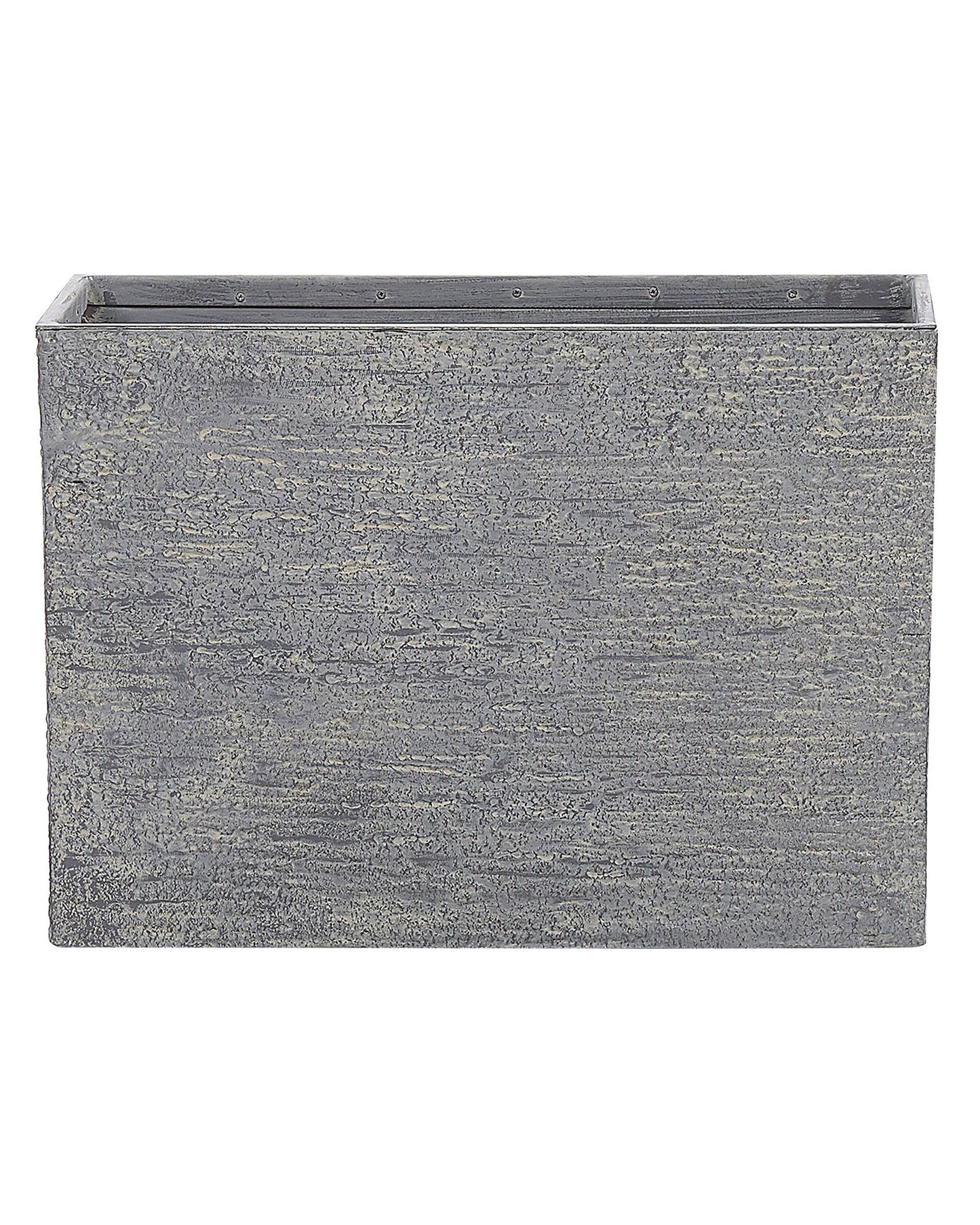 Grey Plant Pot 50 x 70 x 29cm Indoor Outdoor Rectangular