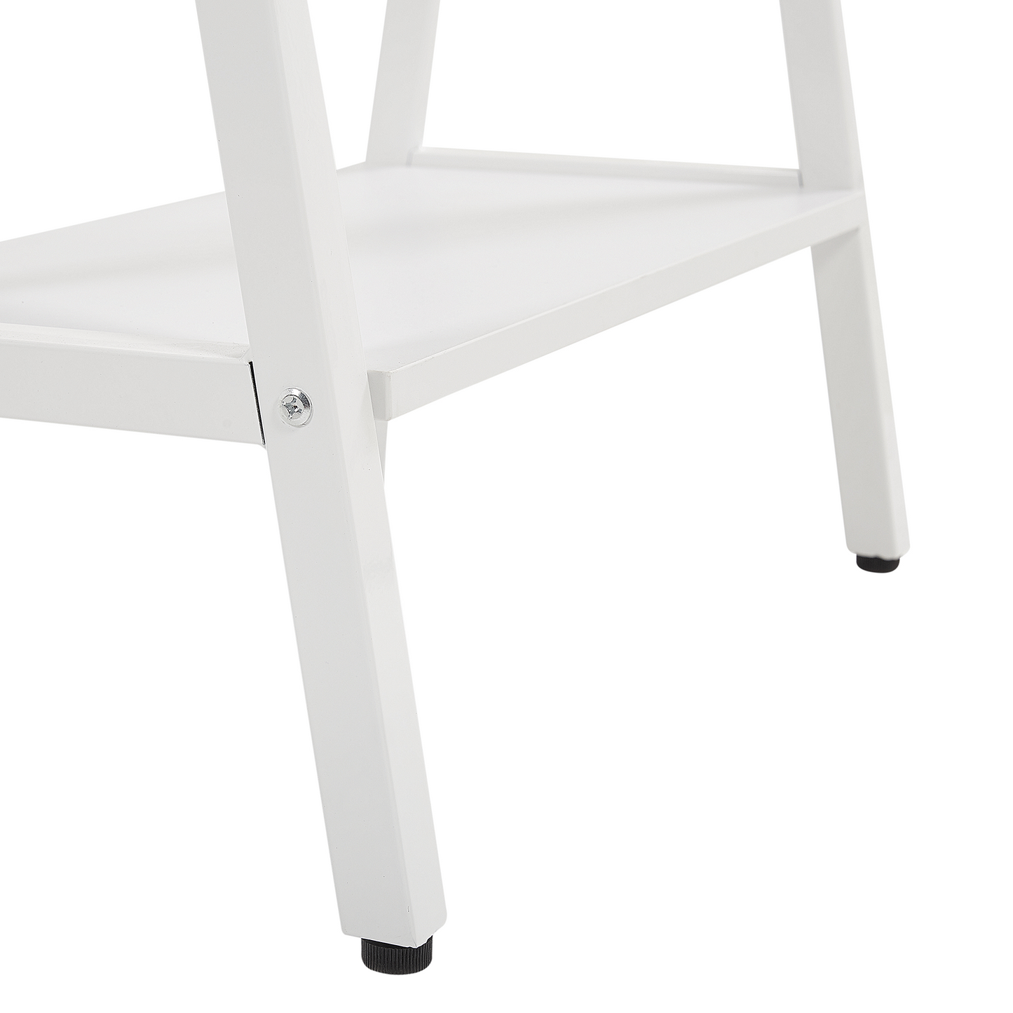 Home Office Computer Desk White Frame With Light Wood Top 140 x 60cm And Drawers