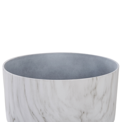 Planter 43cm White UV Resistant Indoor Outdoor