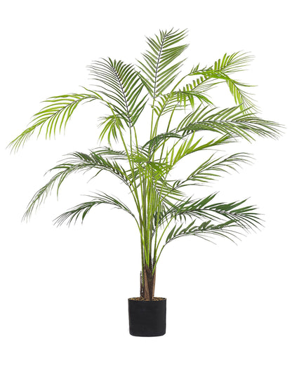 Areca Palm Artificial 124cm Green and Black
