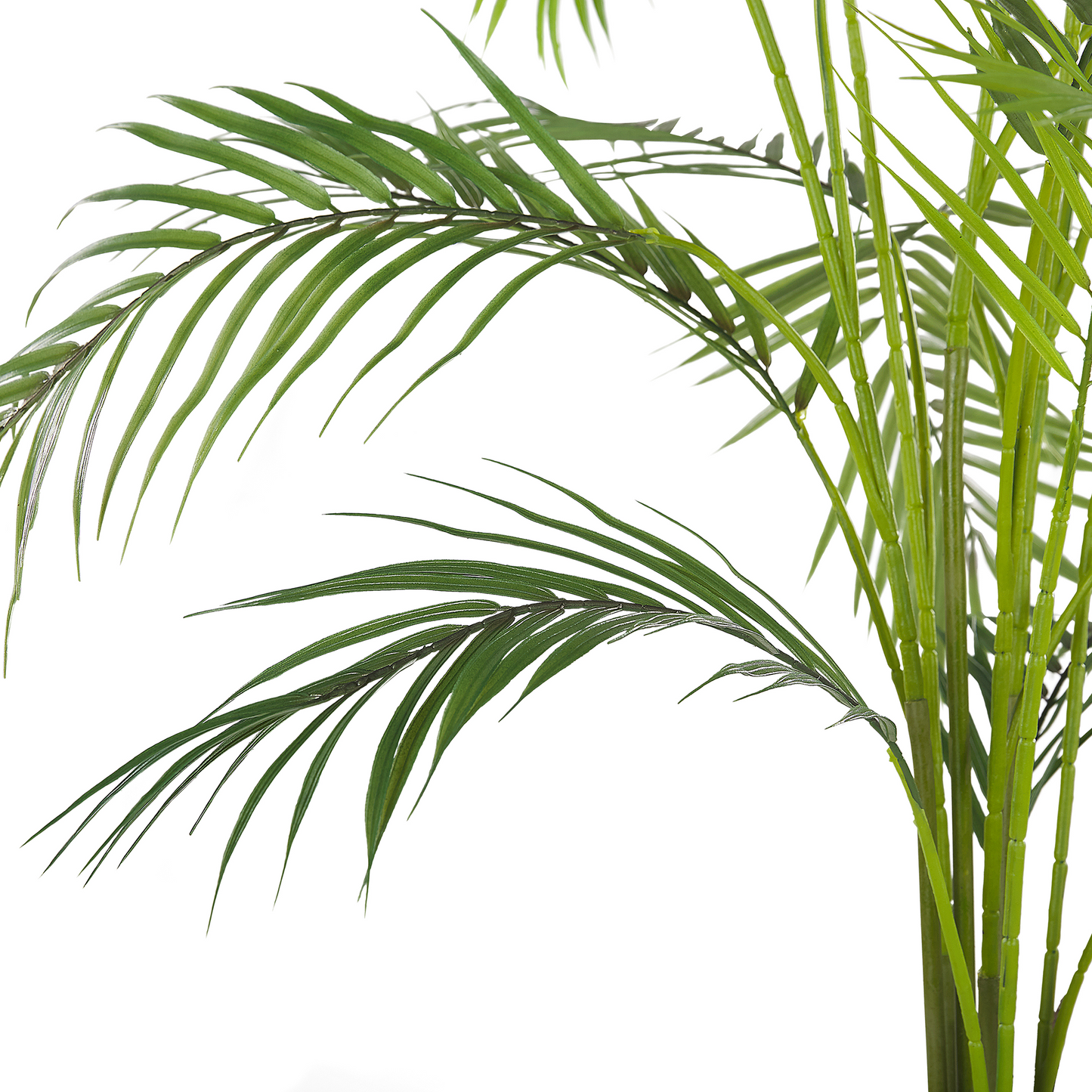 Areca Palm Artificial 124cm Green and Black