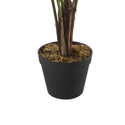 Living Dieffenbachia Potted Artificial Plant 122cm Green and Black Synthetic Indoor Decor