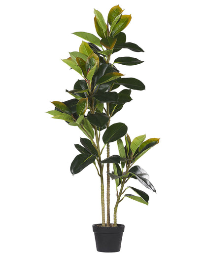 Artificial Potted Oak Tree 134cm Green Black Indoor Decor