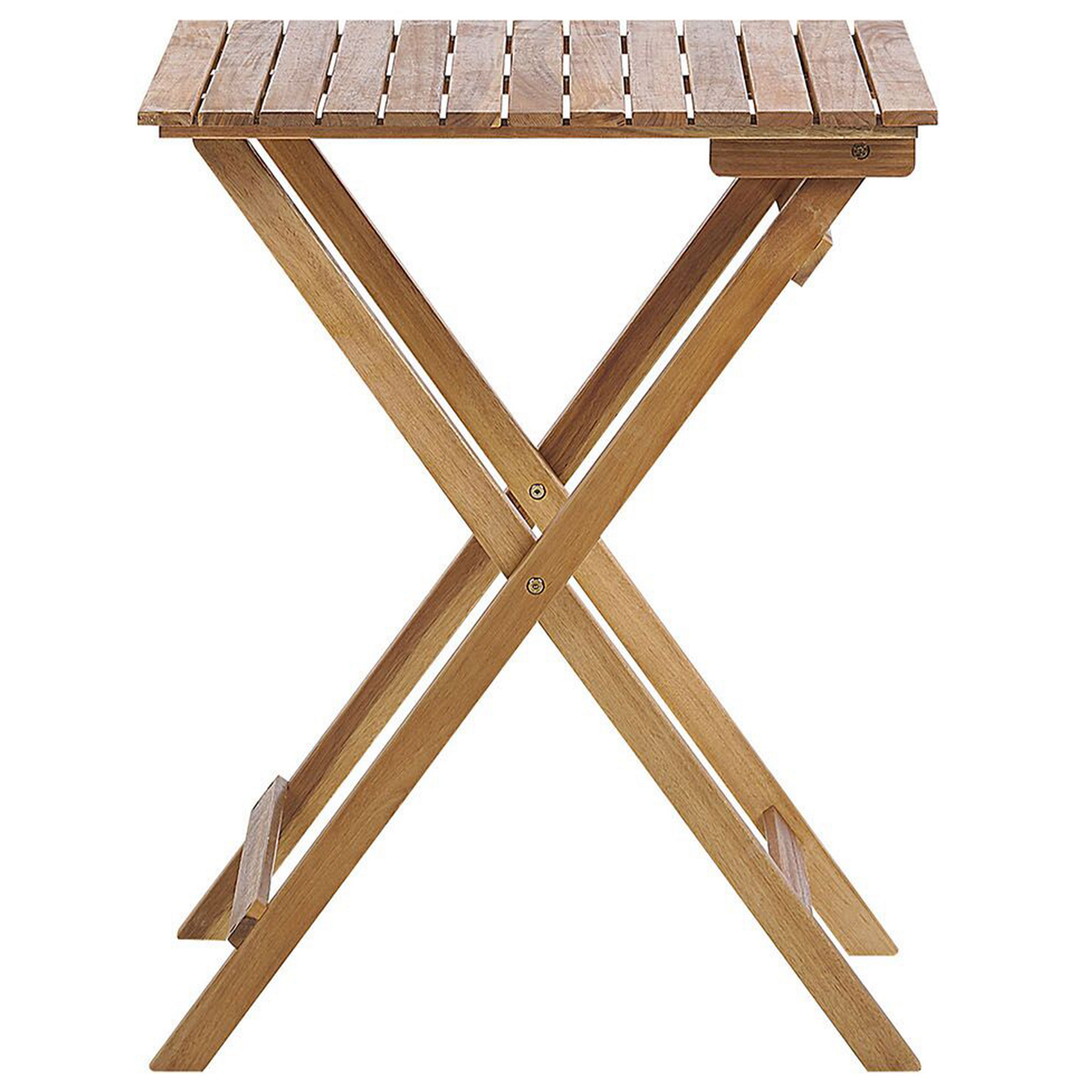 Acacia 3 Piece Folding Bistro Set With Two Chairs And Table